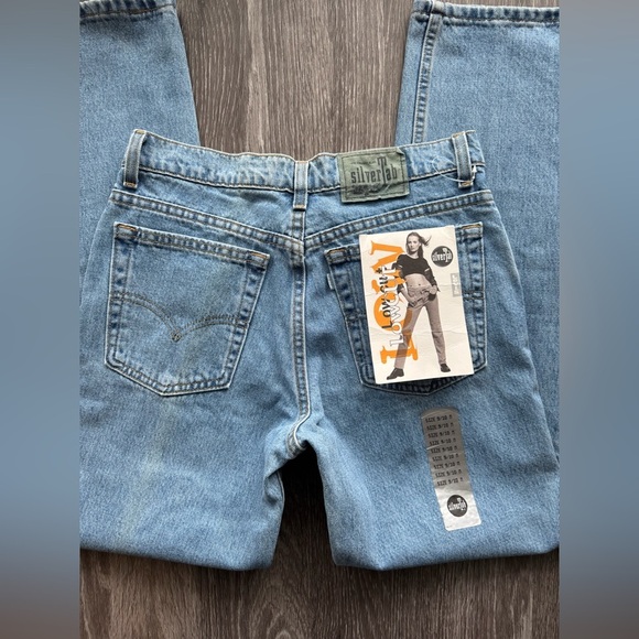 NWT 1996 Vintage Deadstock Levi’s Silvertab Made in USA size 9/10 *Runs Small - Picture 14 of 16